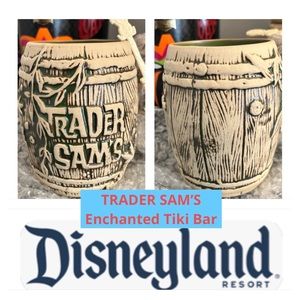 NEW Trader Sam’s Enchanted Tiki Bar Shipwreck Barrel Mug *3rd Edition